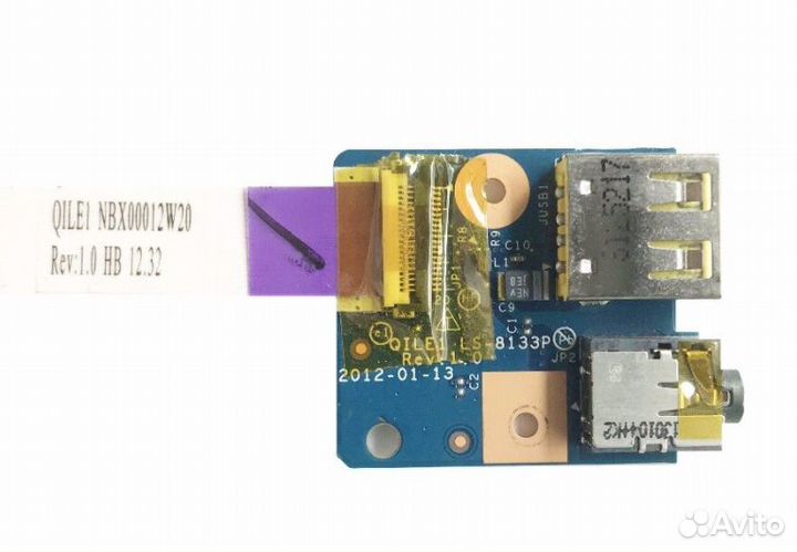 Плата LS-8133P для lenovo LAN board cmos battery e