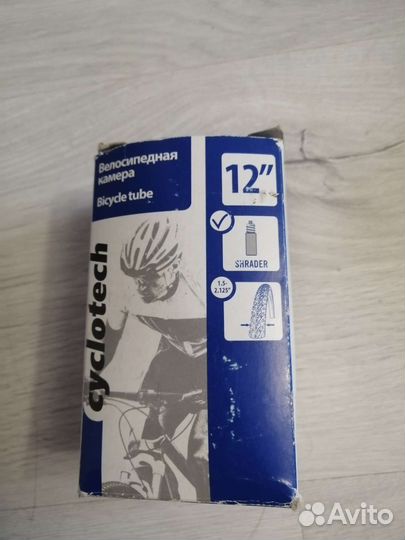 Велосипедная камера новая 12
