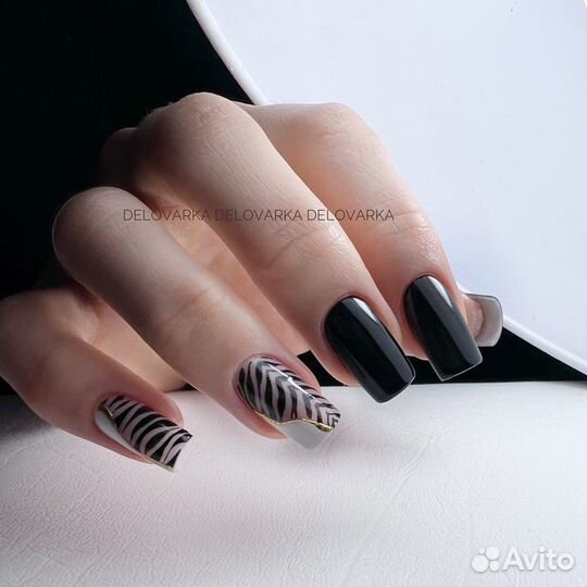 Покрытие ногтей на руках гель-лаком