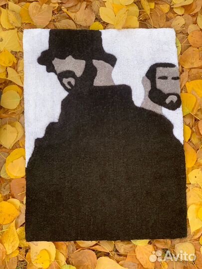 Тафтинговый ковер ручной работы