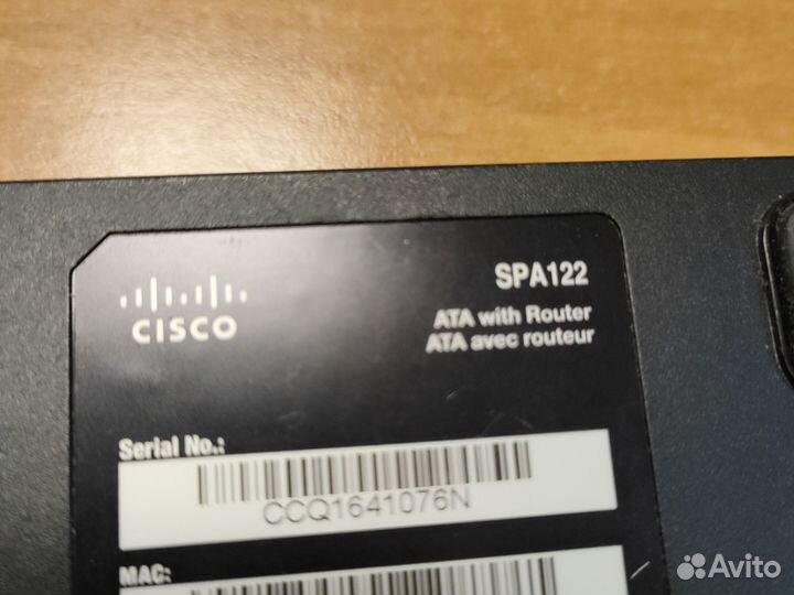 Телефонный адаптер Cisco