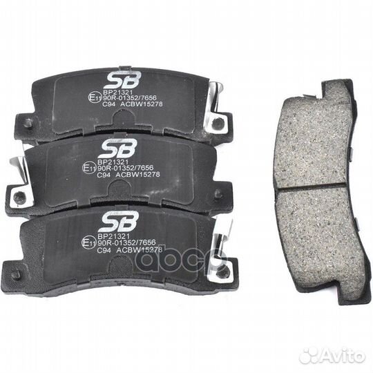 Колодки дисковые toyota harrier 2.4 2000 - 2003