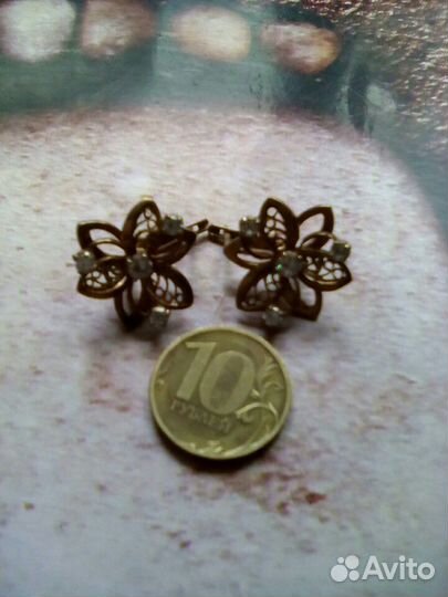 Серебряные серьги