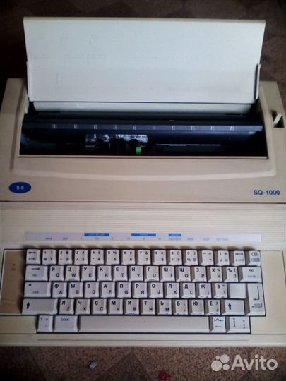 Электронная печатная машинка samsung SQ-1000
