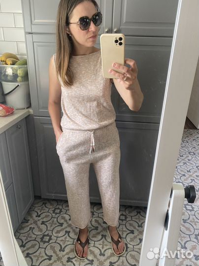 Комбинезон лен Zara