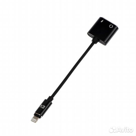 Переходник Lightning 8pin x Audio/Charging Exployd