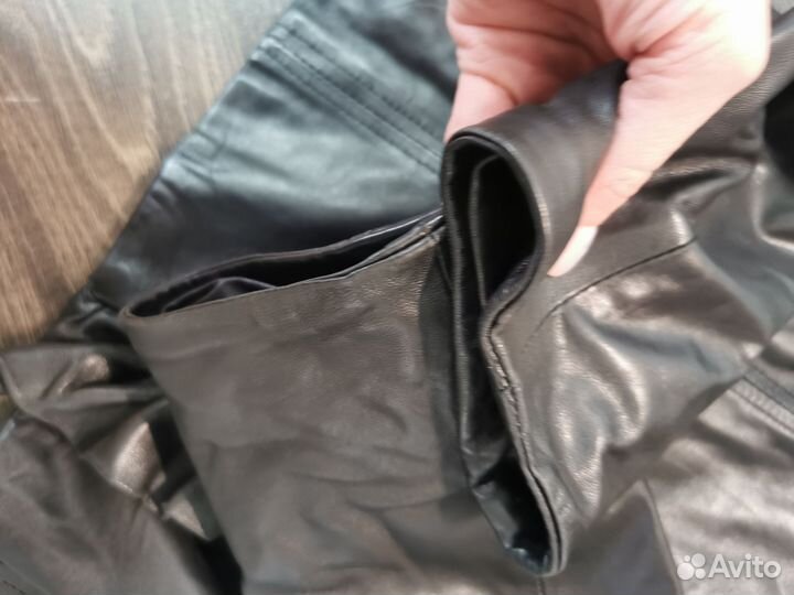 Куртка кожаная женская