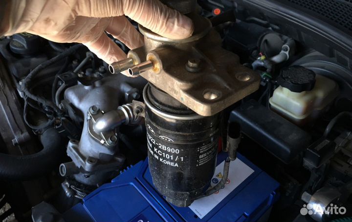 Замена топливн.фильтра Mini Hatch II Рест.2010-13