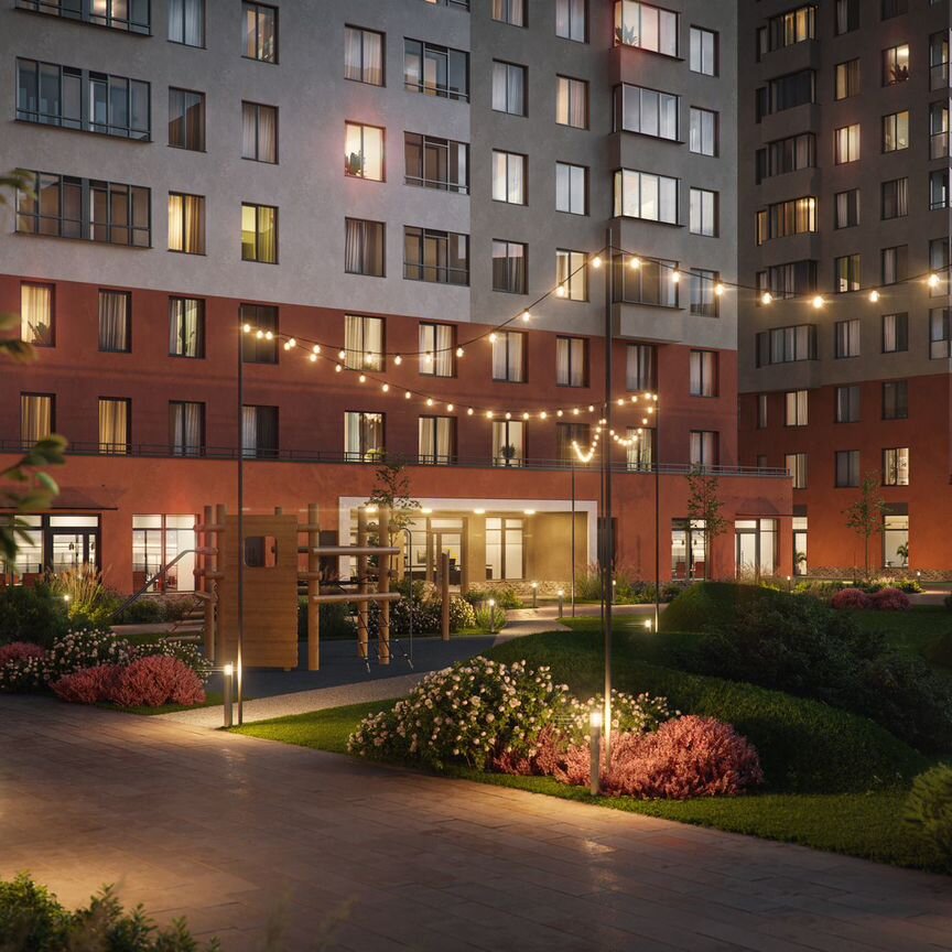 2-к. квартира, 60,5 м², 4/12 эт.