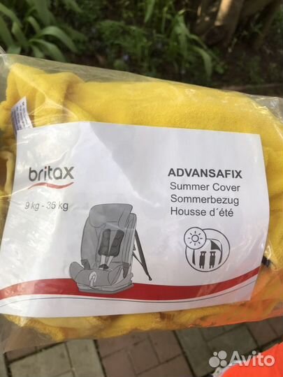 Britax romer advansafix летний чехол для автокресл