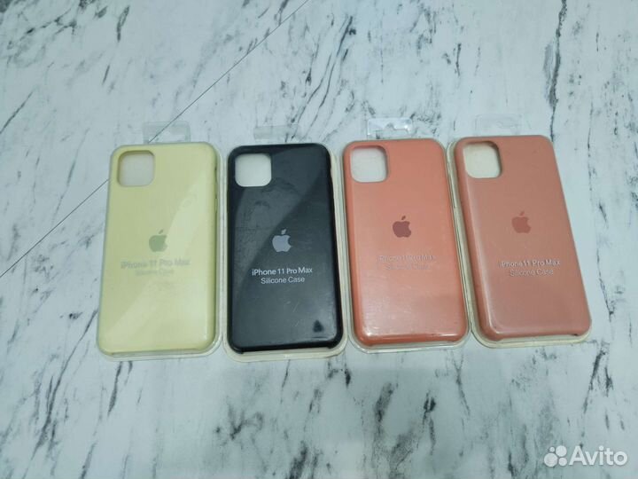 Новые силиконовые чехлы на iPhone 11 Pro Max