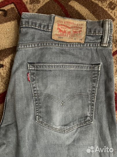 Джинсы levis 504