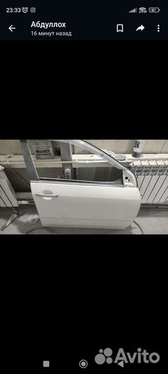 Дверь от toyota corolla