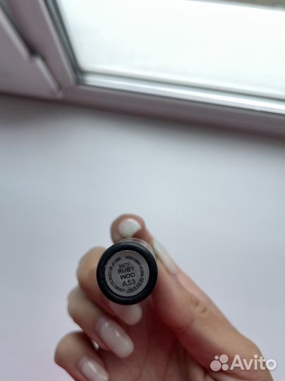 Помада mac ruby woo