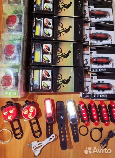 Велосипедные Фoнapи +Мощные Передние Металл+Японец