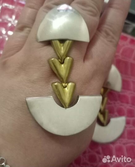 Редкие винтажные серьги Мексика