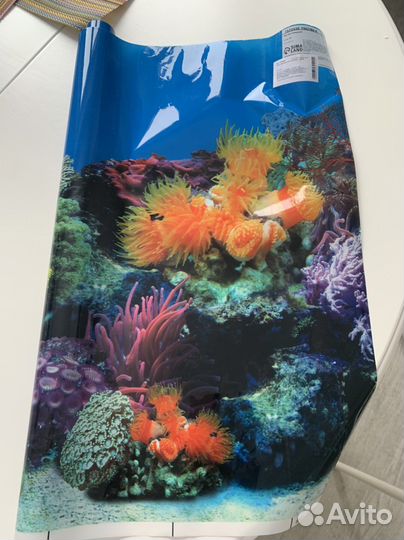 Плёнка пвх - Задний фон для аквариума