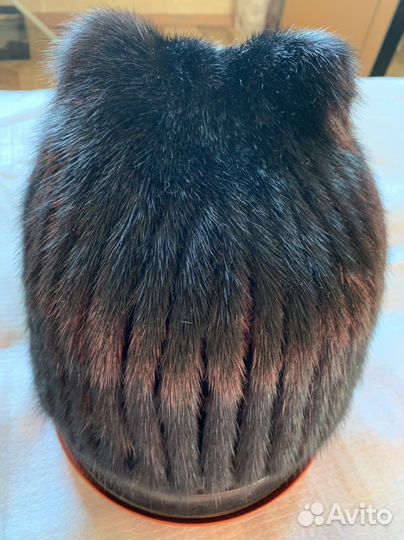 Шапка норковая, новая