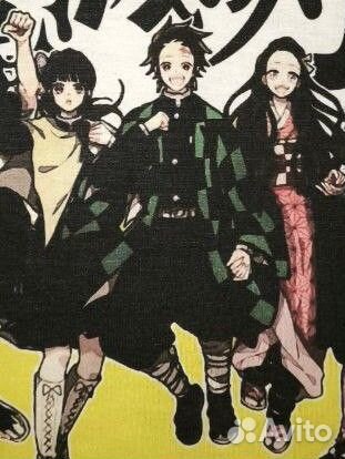 Футболка винтаж «Demon Slayer»