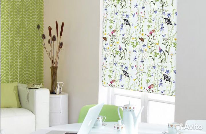 Рулонные шторы и жалюзи