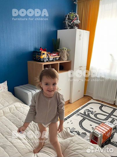 Шкаф для детей Лумми / Развивающая мебель Монтессо