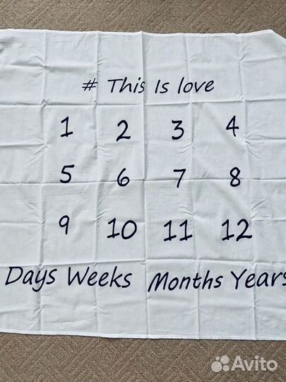 Простынка для фотоссеии малыша