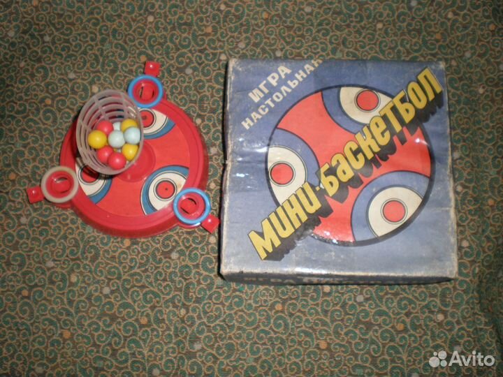 Детский биллиард + баскетбол СССР
