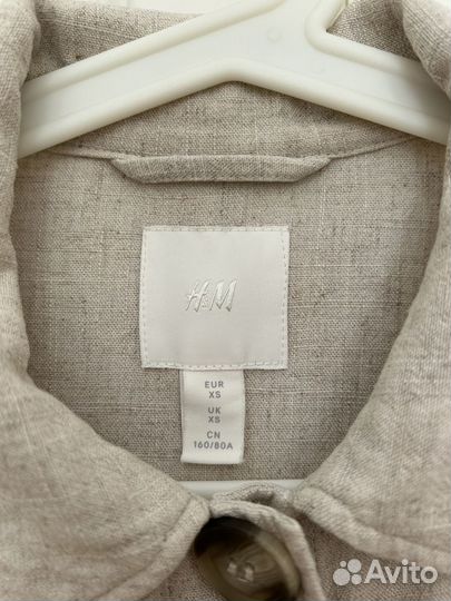 Льняной жакет H&M