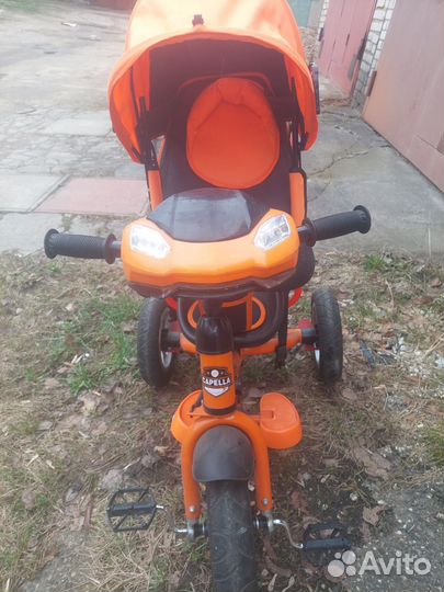 Детский трехколесный велосипед capella бу