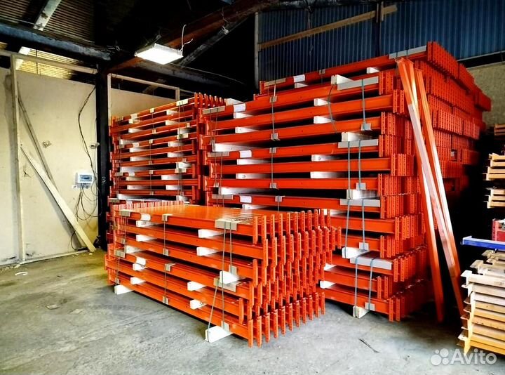 Складские стеллажи паллетные Бито б/у лот 1355