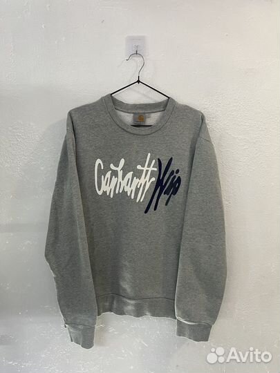 Carhartt wip wavy sweatshirt оригинал