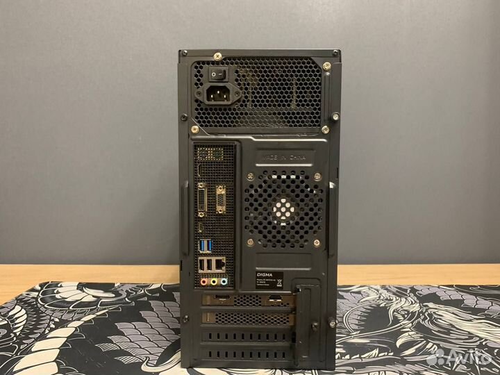 Игровой пк i5 7400 + RX 6400 + 16 гб озу