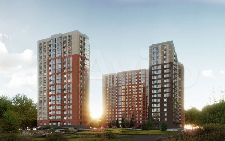 3-к. квартира, 68 м², 6/17 эт.