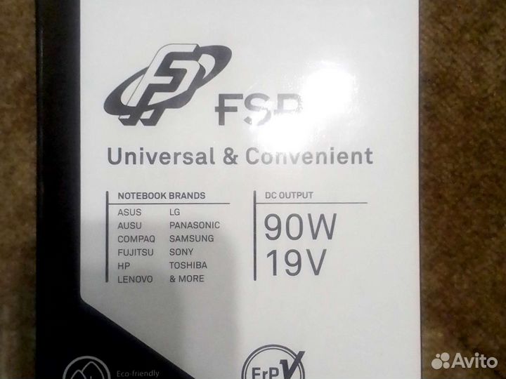 Блок питания для ноутбуков 90W 19V