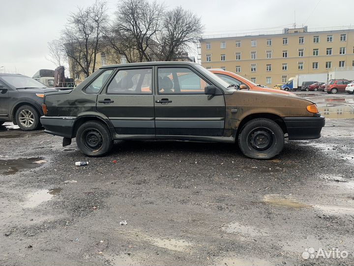 ВАЗ 2115 Samara 1.5 МТ, 2006, битый, 112 000 км