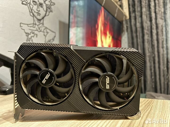 Asus dual GTX 1660 super 6gb видеокарта/обмен
