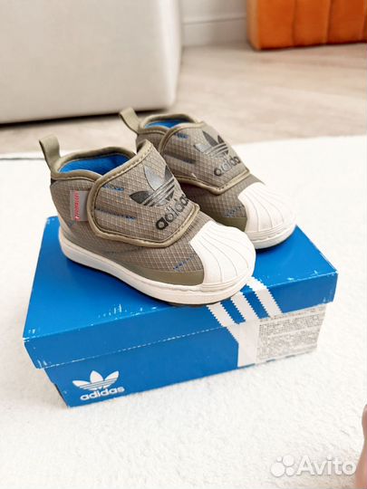 Adidas superstar boot детские сапожки