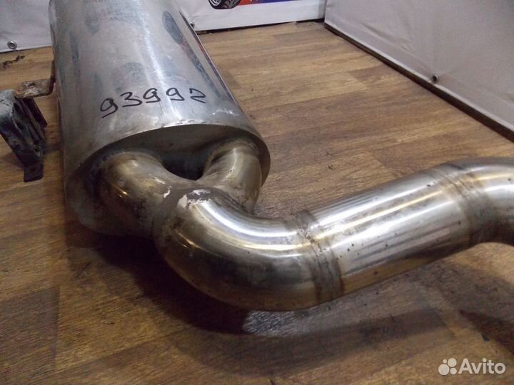 Задняя часть выхлопной системы