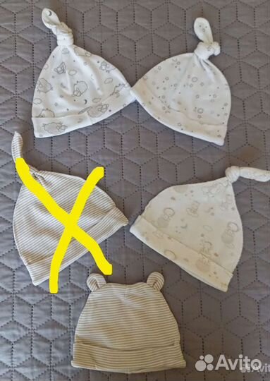 Шапочка для новорожденных