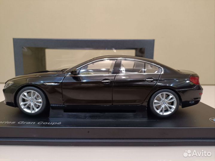 BMW 6 Gran Coupe lll (F06/F13/F12) 13г Черный 1:18