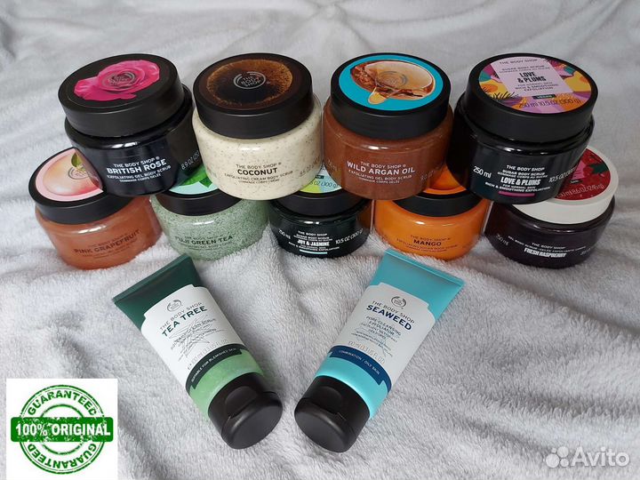 Скраб для тела и лица The body shop
