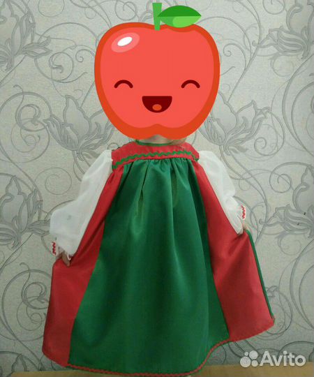 Народное платье (Алёнушка, Матрёшка) на 92-110см