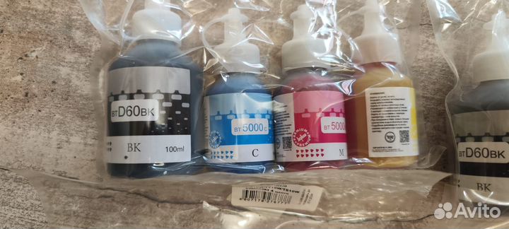 Чернила для принтера brother