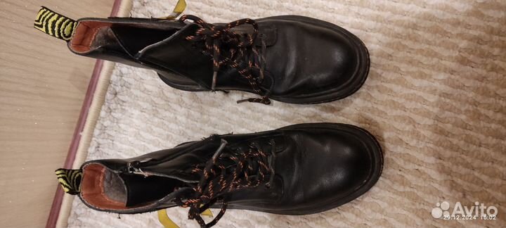 Ботинки женские зимние натуральная кожа 37