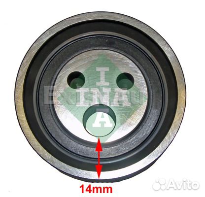 Ролик натяжителя Грм рено renault INA 531 0818 10