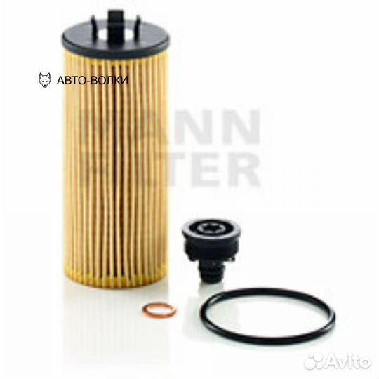 Mann-filter HU 6015 Z KIT Фильтр масляный mann man