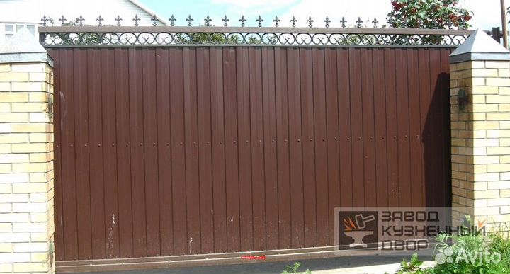 Ворота откатные от производителя
