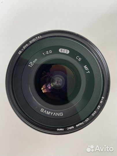 Объектив Samyang 12mm f 2.0 MFT