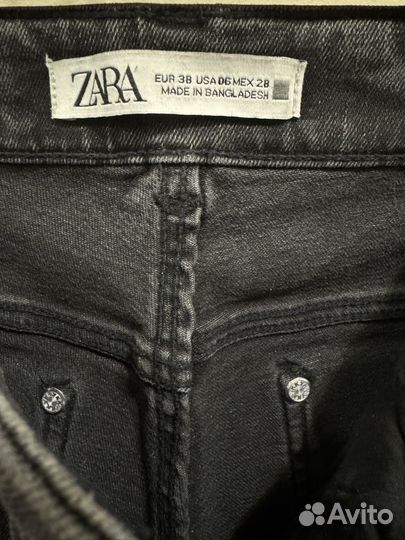 Джинсы zara 38