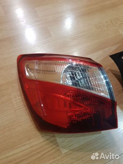 Задние фонари nissan Qashqai j10 рестайл